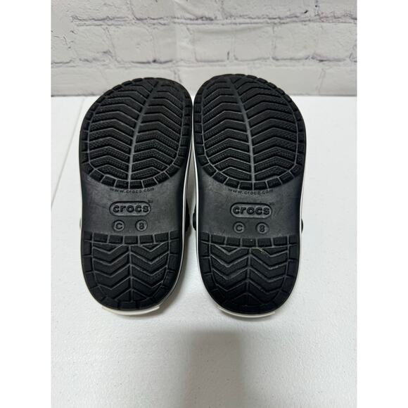 Crocs Crocband Clogs Kid Navy Red Rubber Slip-On Lightweight Casual - C10 - Picture 9 of 9